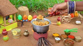 Miniature Full Chicken Biryani  Chicken Curry  Mini Foodkey [upl. by Furmark]