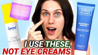 The 5 Moisturizers I Use as Eye Creams [upl. by Hasen]