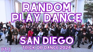 KPOP IN PUBLIC RANDOM PLAY DANCE at UC SAN DIEGO  Kpop amp More  Trick or Dance 2024 Pt 1 [upl. by Malo734]