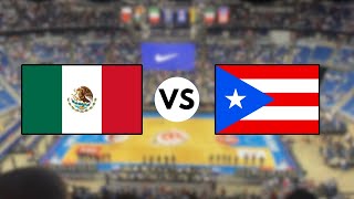 México vs Puerto Rico Repechaje Olímpico 2024 🏀 [upl. by Nolana572]