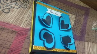 DIY photo album scrapbook 💕💖  easy to store memories 😍💖 [upl. by Antons]