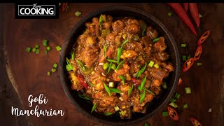 Gobi Manchurian  Starters  Restaurant Style Manchurian  Cauliflower Manchurian [upl. by Haibot]