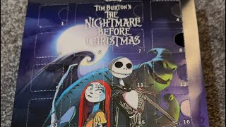 The Nightmare Before Christmas Advent Calendar 1 [upl. by Yaral]