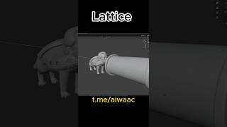 Lattice b3d blender animation [upl. by Wilden220]