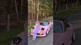 Miata JDM Pink Now⁉️Modification jdm miata automobile mazda shorts [upl. by Eniamraj]