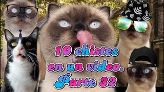 10 chistes en un video Parte 32 😻❤️🤩 [upl. by Zurciram]