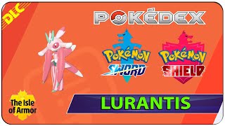 Donde y Como Capturar a Lurantis  018 Pokedex Isla de la Armadura Espada y Escudo [upl. by Epner]