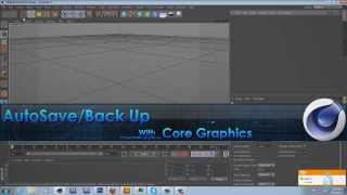 Cinema4D Tutorial  AutoSavingBacking Up [upl. by Hong]