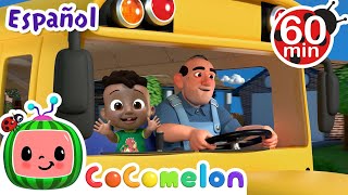 Las ruedas del bus V4  CoComelonEspanol  Moonbug en Español [upl. by Nivk]