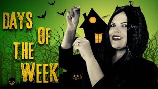 Days Of The Week Halloween Song [upl. by Massarelli344]