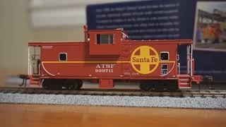 Athearn Genesis ATSF Caboose With DCC amp Sound Review [upl. by Rodolfo]