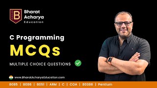 C Programming  MCQ  Multiple Choice Questions  Bharat Acharya Education [upl. by Ahsikam]