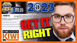 IRS Form 1040X LinebyLine lnstructions 2024 How to Amend Your Personal Tax Return 🔶 TAXES S2•E91 [upl. by Gnaoh]