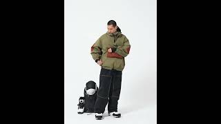 Snowverb Mountain Freerider Unisex Freestyle Snowboard Jacket amp Baggy Snowboard Pants [upl. by Grati155]