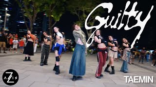 KPOP IN PUBLIC  ONE TAKE TAEMIN 태민 Guilty  DANCE COVER  ZAXIS FROM SINGAPORE [upl. by Staten17]