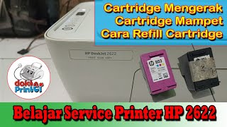 Belajar Service Printer HP 2622 Cartridge Mampet Berhasil [upl. by Meingoldas660]