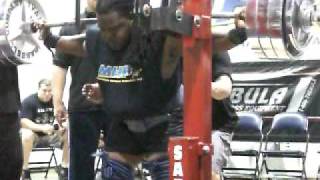 Randall Harris 790lb Raw Squat [upl. by Pacificia402]