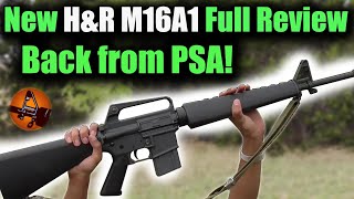 New HampR M16A1 Full Review Back from PSA Harrington amp Richardson Retro AR15 Rifle [upl. by Myles]