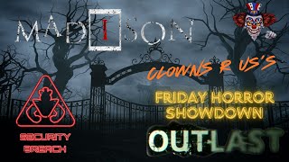 HORROR SATURDAY EP 1 FIVENIGHTSATFREDDYS MADISON OUTLAST HORROR PS5 LIVE [upl. by Angelina]