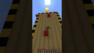 Placing Height Records vs Competition Emoji Reaction meme shorts minecraft [upl. by Aryn]