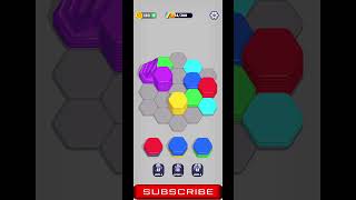 Hexa Sort level 2 androidgames colorgame colorpuzzle [upl. by Tine528]