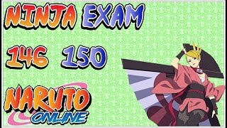 Naruto Online Ninja Exam Lv 146  150  Wind Main [upl. by Chemash949]