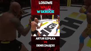 Artur Szpilka VS Denis Załęcki  W Skrócie shorts arturszpilka deniszałęcki famemma walka [upl. by Ennahoj]