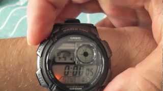 CASIO AE1000W1AV watch [upl. by Alyal]