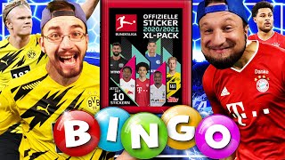 HAALAND im PACK 😱🔥 Topps BUNDESLIGA STICKER 2021 BINGO vs BenMasterful [upl. by Rurik]