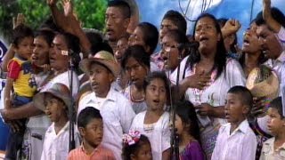 Coro de indigenas  Sonaran trompetas  Convención Barranquilla 2014 [upl. by Lynus]