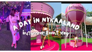 My First Ever Event Nykaaland  Infulencer Favourite Place ♥️  Games  Lot Of Freebie [upl. by Arotak401]