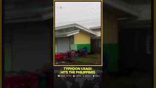 Typhoon Usagi Philippines On Highest Alert As Super Typhoon Usagi Approaches  WION Shorts [upl. by Kendricks577]