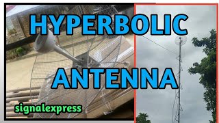 HYPERBOLIC NEW GENERATION OF PARABOLIC ANTENNA 3G4G5G ready [upl. by Ahsenac]