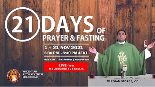 All Saints Day Holy Mass  Monday 1st November 2021  Live from Melbourne Australia [upl. by Egidius98]