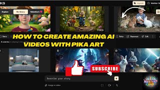 How to Create Amazing AI Videos with Pika Art [upl. by Omero]