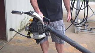 Improved Custom Toro Leaf blower by MikesMotorToys [upl. by Rednaskela]