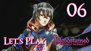 Bloodstained Ritual of the Night  Lets Play Part 6 Dian Cecht Cathedral [upl. by Adeuga]