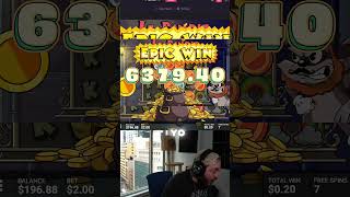 IS THIS THE BEST HACKSAW SLOT kick gambling slots onlinecasino livestream [upl. by Kort]