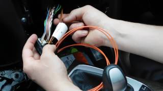 LaPower fiber optic bluetooth adapter installation to Mercedes w211 audio20 Unit [upl. by Petronille]