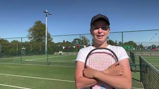 Ruslana Kovalenko  College Tennis Recruiting Video Spring 2025 [upl. by Kiyoshi]