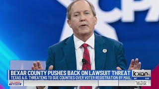 Bexar County bucks AG Paxton approves voter registration outreach plan amid lawsuit threats [upl. by Ide]