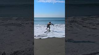 Skimboarding with DJI osmo action 5 pro skimboard [upl. by Nwahsit]