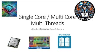 Single Core Multi Core Multi Threads Thai [upl. by Benita]