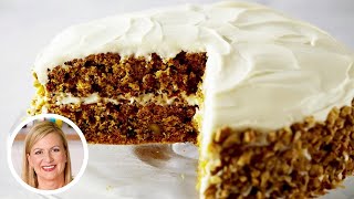 Professional Baker Teaches You How To Make CARROT CAKE [upl. by Magree]