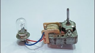 make alternator generator with micro view oven motor 100 Free energy [upl. by Cunningham]