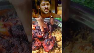 మొత్తం ట్రయ్నింగ్ లో నాకూ ఇష్టమైన టైమ్ ఇదే😜😜😋prabhas chickenlegpiece shortfeed millionviews [upl. by Seniag318]