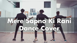 MERE SAPNO KI RANI  Dance Cover  The Vishal yadav Choreography [upl. by Auqenahc]