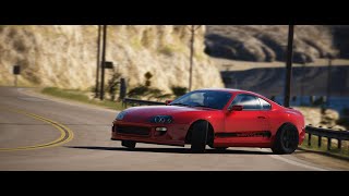 TOYOTA SUPRA 2JZ SOUND MOD TEST  Assetto Corsa  FMOD 13 [upl. by Ahsile]