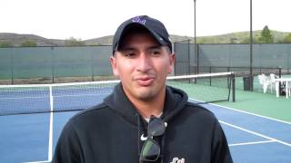 2014 Cal Lutheran  Mens Tennis Vassar Recap [upl. by Annasus]