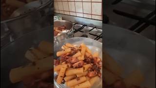 Pasta con il polpofooditalianricetta [upl. by Repsag]